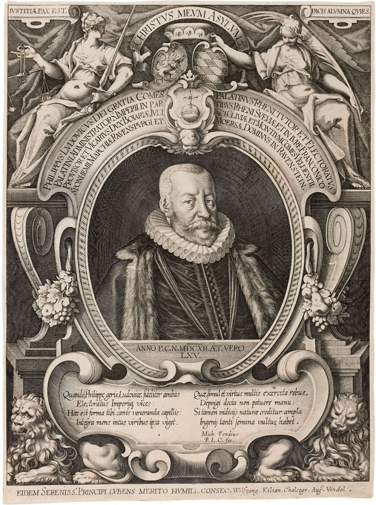 Philipp Ludwig (1547-1614), Pfalzgraf bei Rhein zu Neuburg im Alter von 65 Jahren