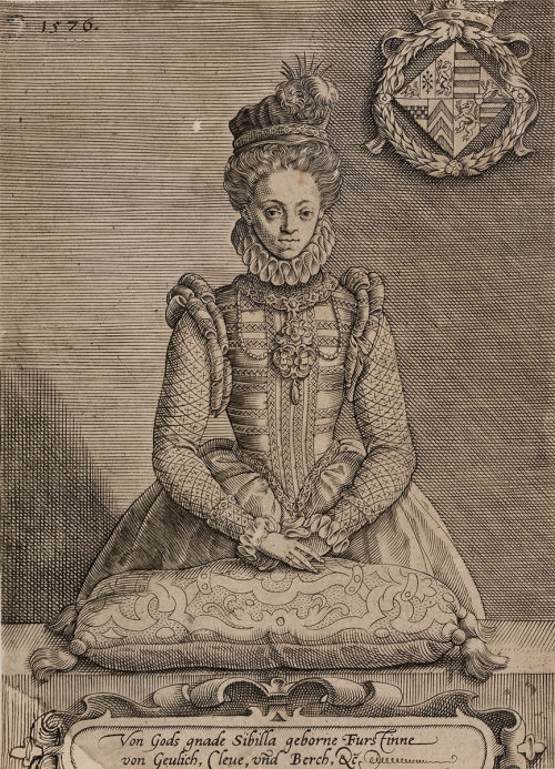 Unbekannt (Künstler*in), Sibylle (1557 - 1628), Herzogin von Jülich-Kleve-Berg, 1576