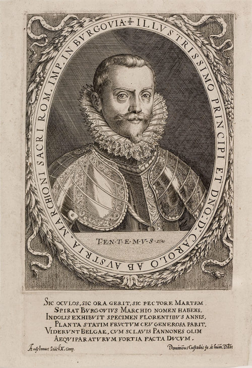 Dominicus Custos (Künstler*in), Karl (1560-1618), Markgraf von Burgau, nach 1609 - vor/ before 1615