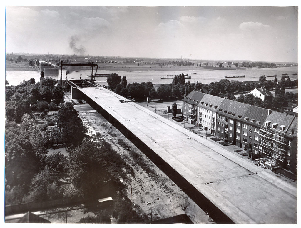 Bau der Nordbrücke