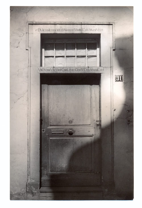 Ruth Lauterbach-Baehnisch (Fotograf*in), Haus St. Swidbert 31 in Düsseldorf Kaiserswerth, ca./ c. 1940