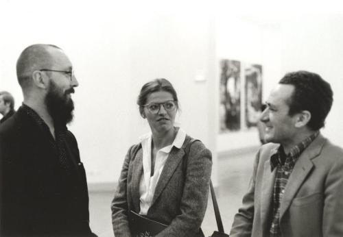 Benjamin Katz (Fotograf*in), Georg Baselitz, Thordis Möller, Gerhard Richter, 1978