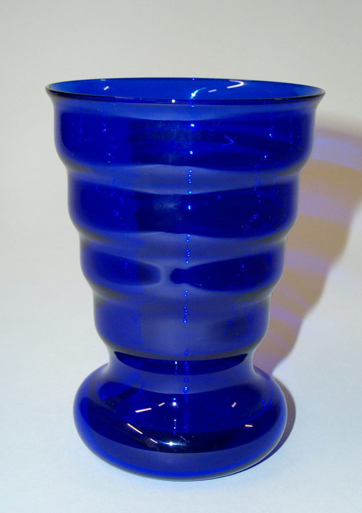 Blaue Vase