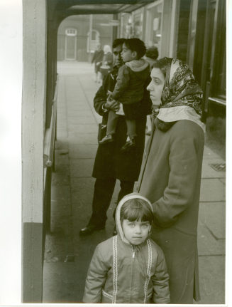 Junge Familie in Sheffield