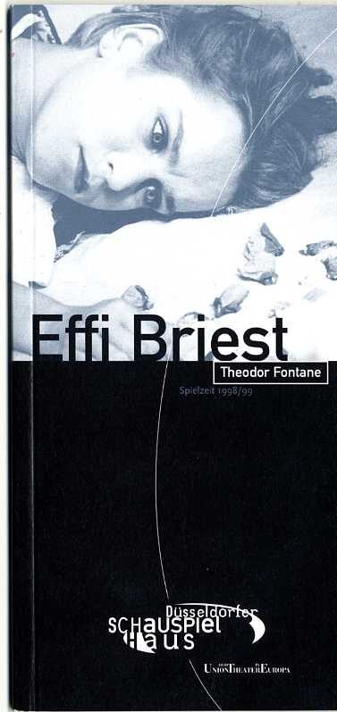 Programmheft "Effi Briest" von Theodor Fontane