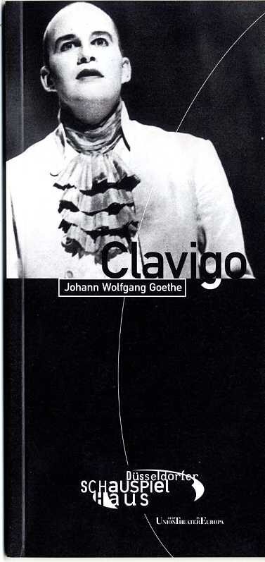 Programmheft "Clavigo" von Johann Wolfgang von Goethe