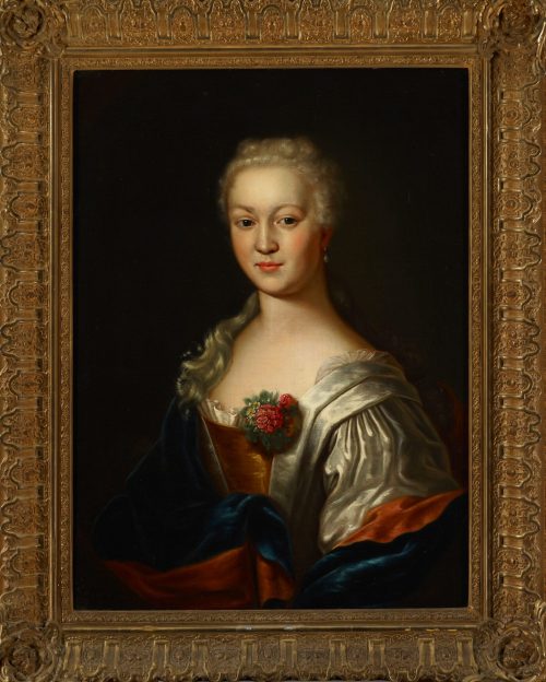 Anton Wisselinck (Künstler*in), Alette Wisselinck als Braut, 1733