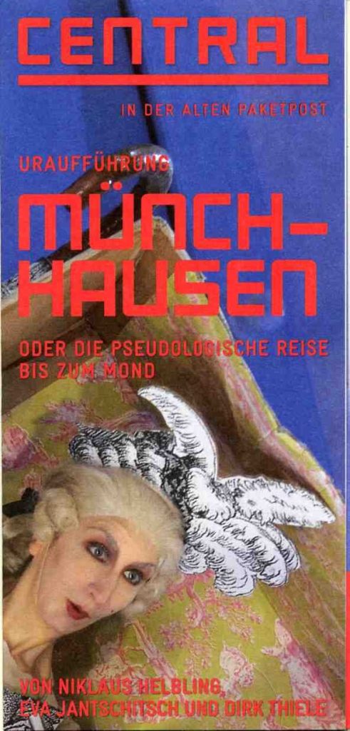 Programmheft "Münchhausen oder die pseudologische Reise bis zum Mond"