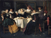 Dirck Hals, Lustige Gesellschaft, 1628, Kunstpalast, Düsseldorf, Inv.-Nr. M 1970-5