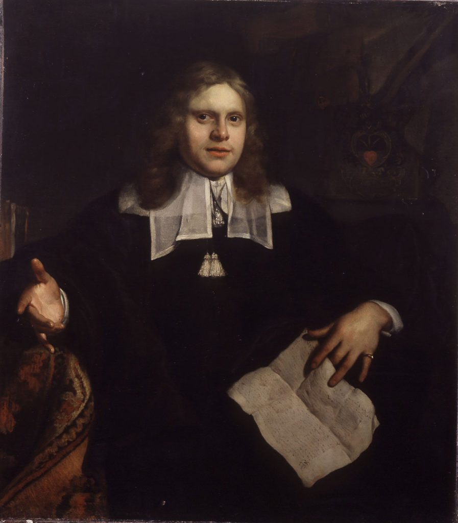 Bartholomeus van der Helst, Bildnis des Notars Bartolomeus Coornhert, 1657, Kunstpalast, Düssel ...