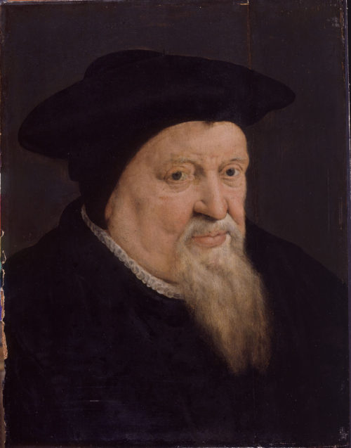 Frans Pourbus d. Ä. - Replik, Porträt des Viglius Aytta van Zwichem, 1575, Kunstpalast Düsseldo ...