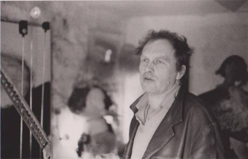 Manfred Leve (Fotograf*in), Günter Weseler, Atelier/Wohnung, Düsseldorf-Lörick, 10.5.1969, 1969