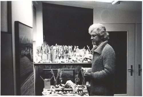 Manfred Leve (Fotograf*in), Gerhard Taubert, Düsseldorf, 8.4.1977