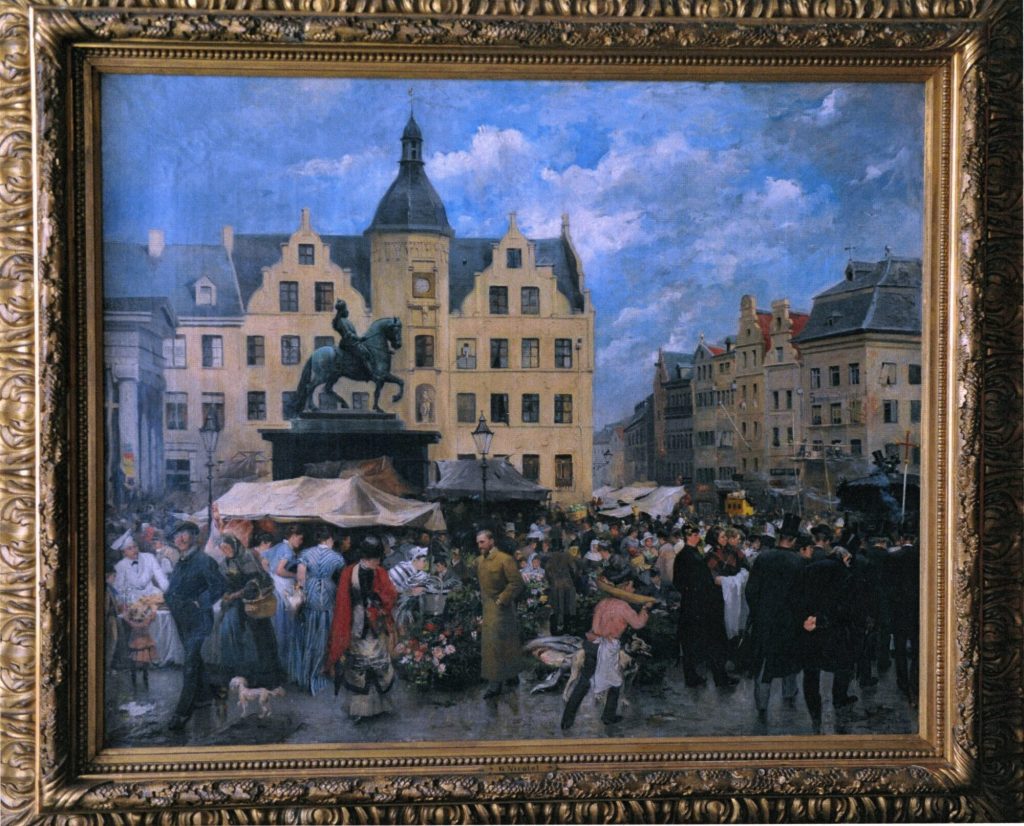 Marktplatz in Düsseldorf