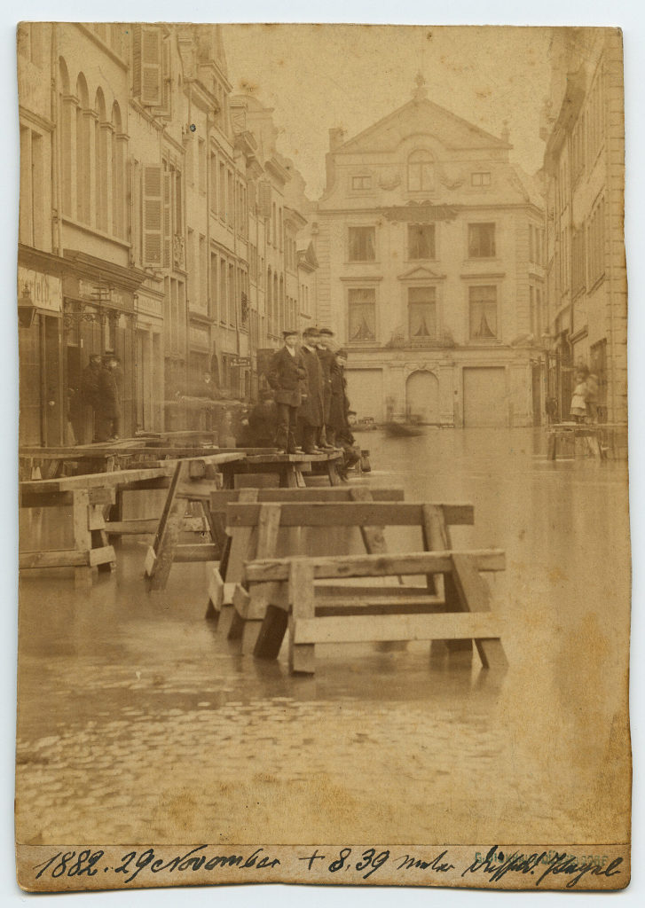 Hochwasser in Düsseldorf