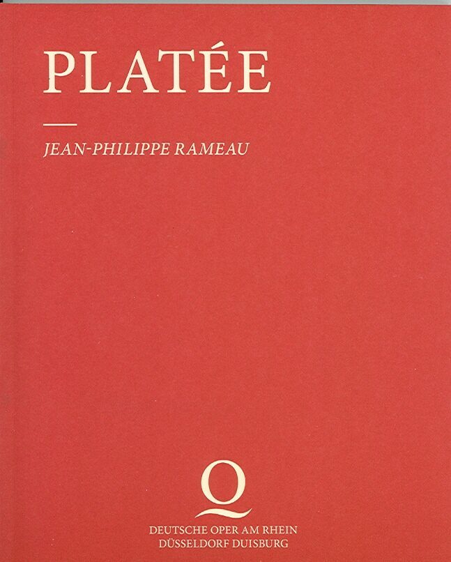 Programmheft "Platée" von Jean-Philippe Rameau