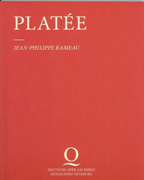 Programmheft "Platée" von Jean-Philippe Rameau