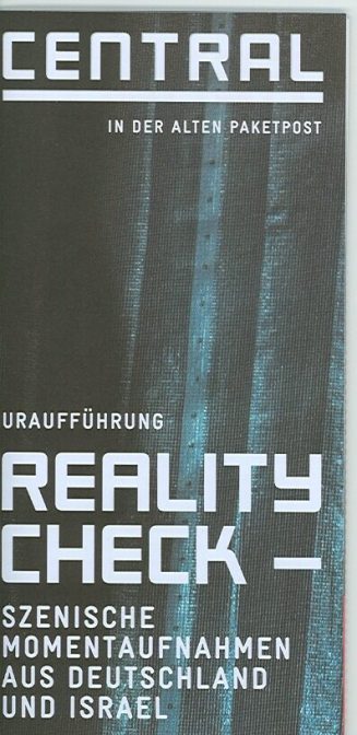 Programmheft "Reality Check"