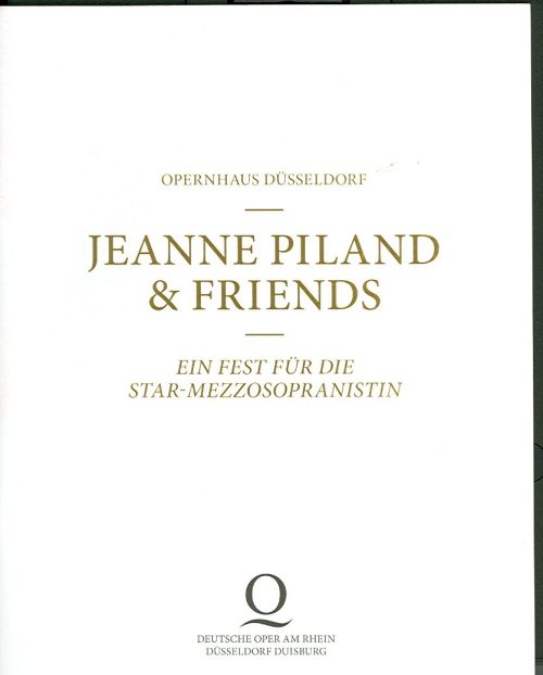 Programmheft "Jeanne Piland & Friends"