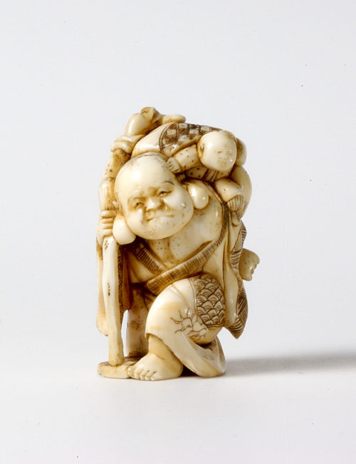 Kogyoku (Künstler*in), Hotei, ca. 1840/1860