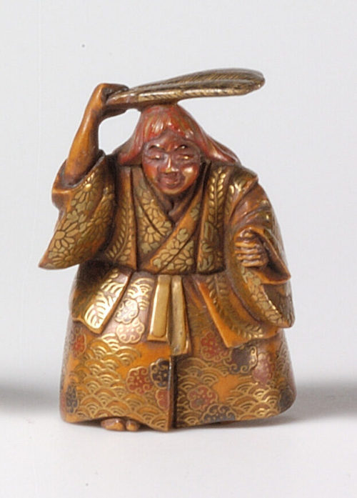 Issai (Künstler*in), Nô-Tänzer: Shôjô, ca. 1870/1900