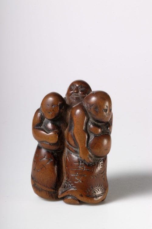 Drei sumô-Ringer, ca. 1830–1840