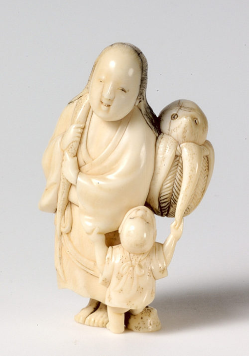 Kôju (Künstler*in), Fischersfrau, ca. 1870