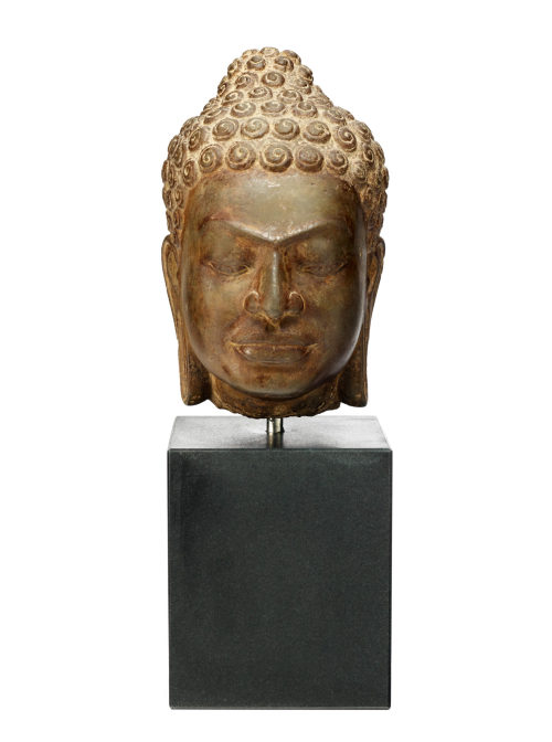 Buddha-Haupt, 8./10. Jahrhundert