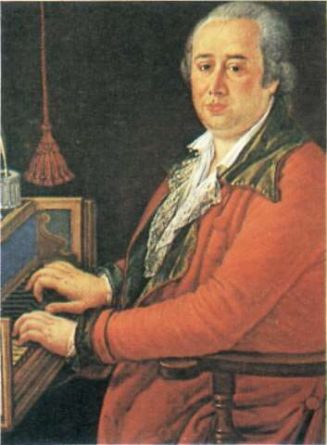 Der Komponist Domenico Cimarosa (1749-1801)