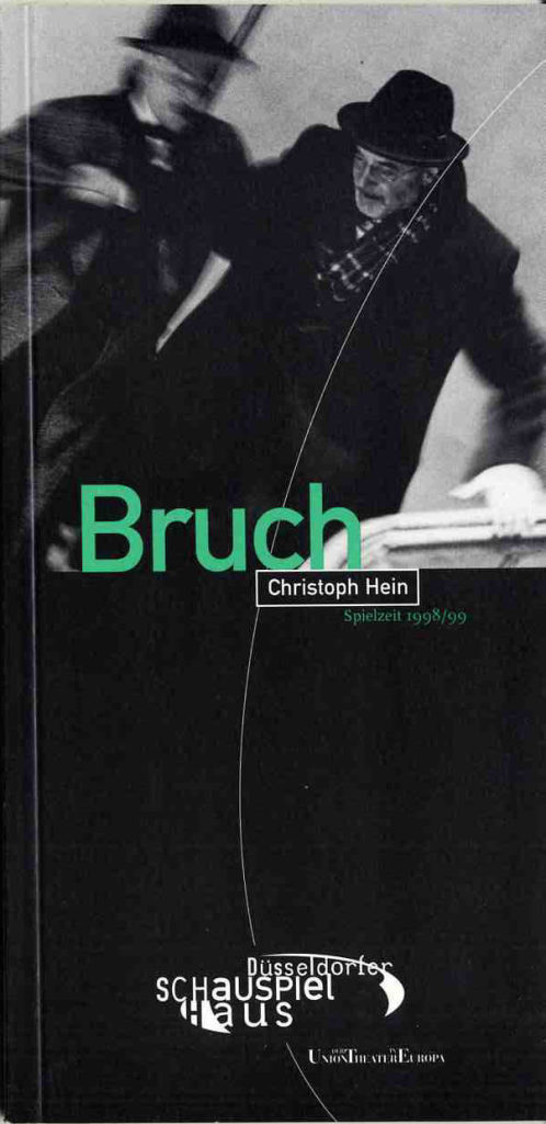 Programmheft "Bruch" von Christoph Hein