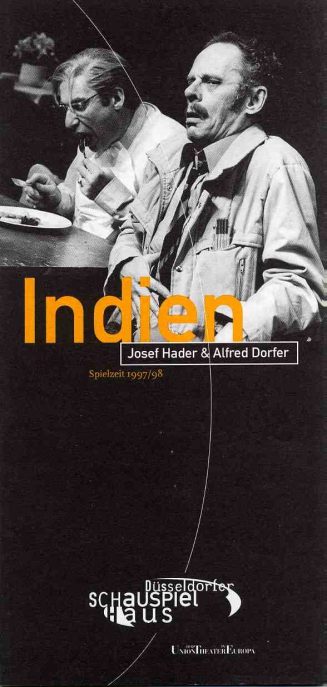 Programmheft "Indien" von Josef Hader & Alfred Dorfer