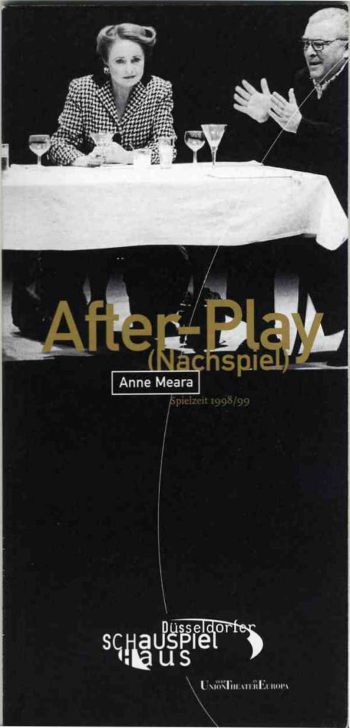 Programmheft "After-Play" von Anne Mears