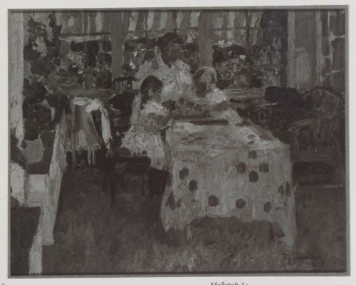 Max Clarenbach (Künstler*in), Im Heim des Künstlers, 1913