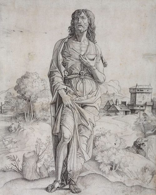 Giulio Campagnola (Erfinder*in), Johannes der Täufer, um 1505