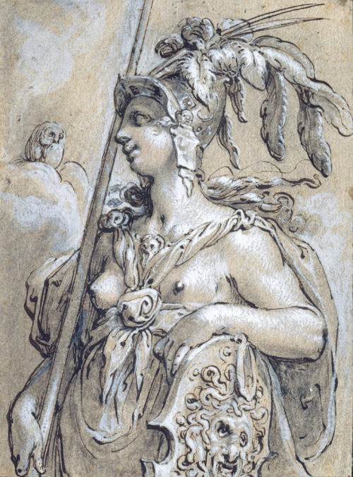 Hendrick Goltzius (Künstler*in), Minerva , um 1596