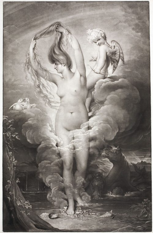 Valentine Green (Künstler*in), Die Geburt der Venus, 1772