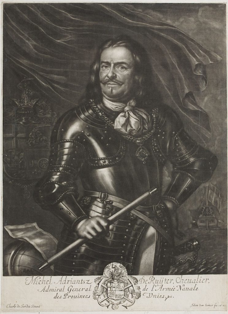 Bildnis des Admirals Michiel  Adriantszoon de Ruyter