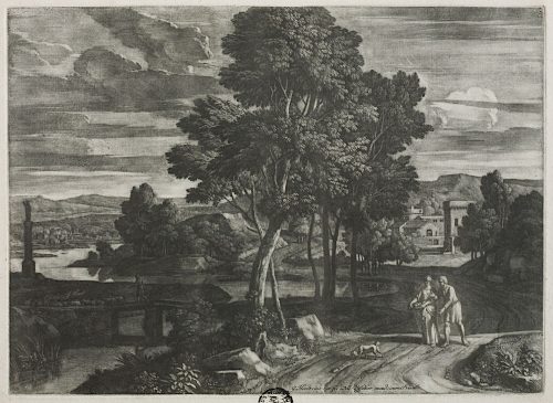 Gerard Hoet (Künstler*in), Arkadische Landschaft, 1677–1679