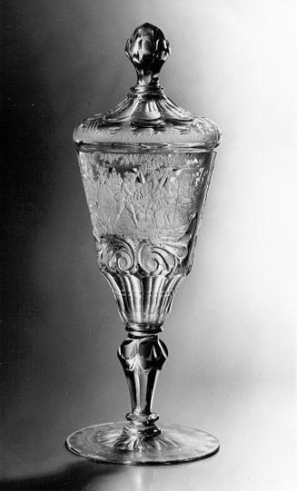 Deckelpokal, Christian Gottfried Schneider, um 1750