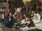 Eduard von Gebhardt, Die Auferweckung des Lazarus, 1896, Kunstpalast, Düsseldorf, Inv.-Nr. M 55 ...