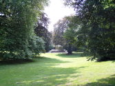 Elbroichpark - Blick auf den Konzertpavillon