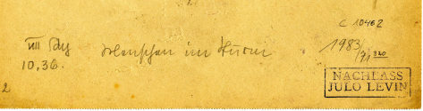 Detailscan der Rückseite nach der Restaurierung