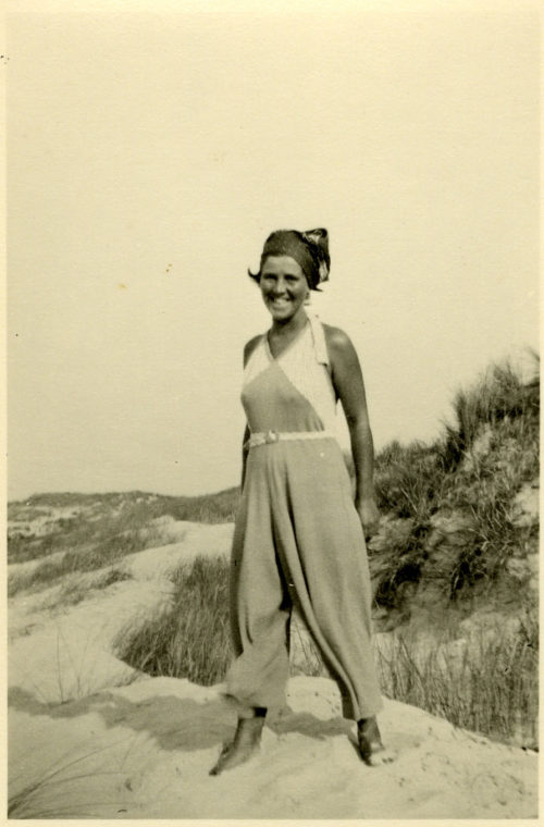 Mieke Monjau, um 1935, Fotograf unbekannt (Franz Monjau?)