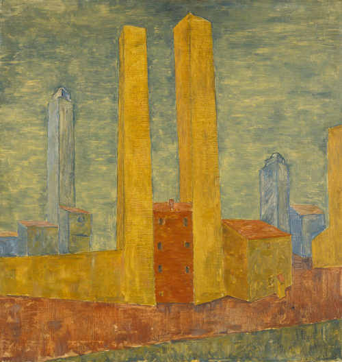 Walter Ophey (Künstler*in), San Gimignano I, 1924