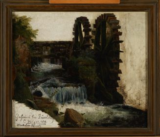 Gesteins bei Düsseldorf - Winkelser Mühle, 1838