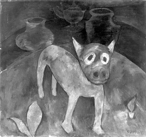 Walter Ophey (Künstler*in), Hund, 1926–1927