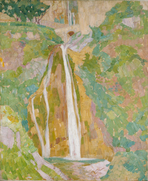 Walter Ophey (Künstler*in), Wasserfall bei Positano, 1910