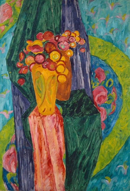 Walter Ophey (Künstler*in), Strohblumen III, 1913–1914