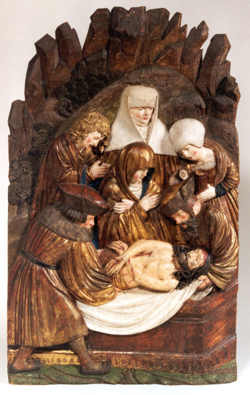 Meister von Ottobeuren (Künstler*in), Grablegung, ca. 1510–1520
