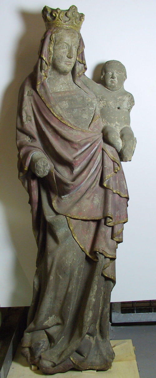 Muttergottes, um 1380/1400